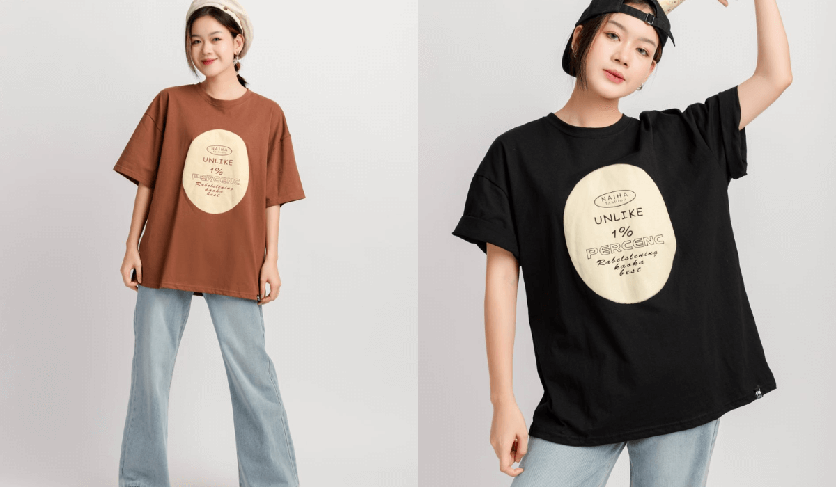 6 cách mix & match áo thun oversize nữ đẹp và chất nhất