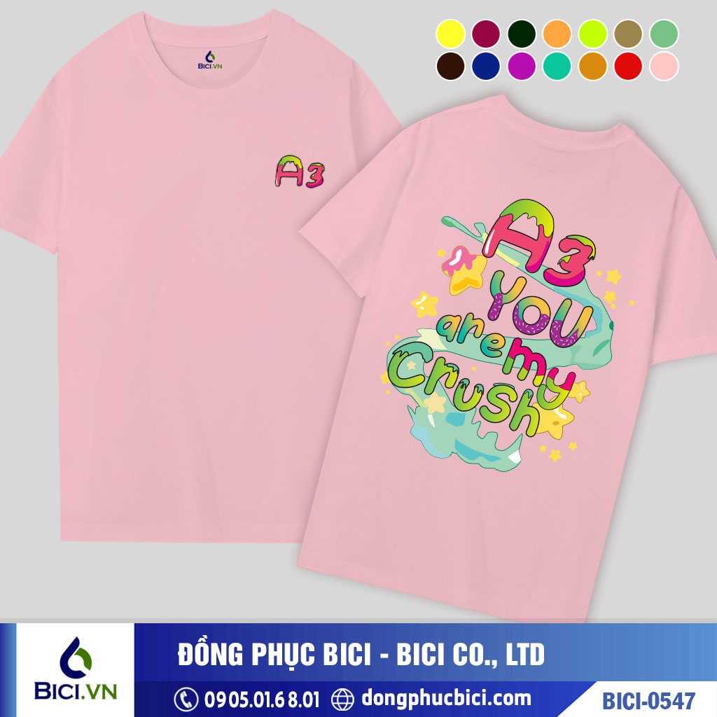 BICI-0547 - Áo Lớp You Are My Crush Cực Xịn Xò