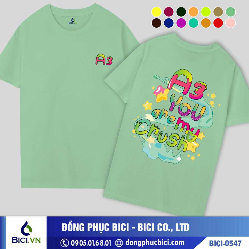 BICI-0547 - Áo Lớp You Are My Crush Cực Xịn Xò