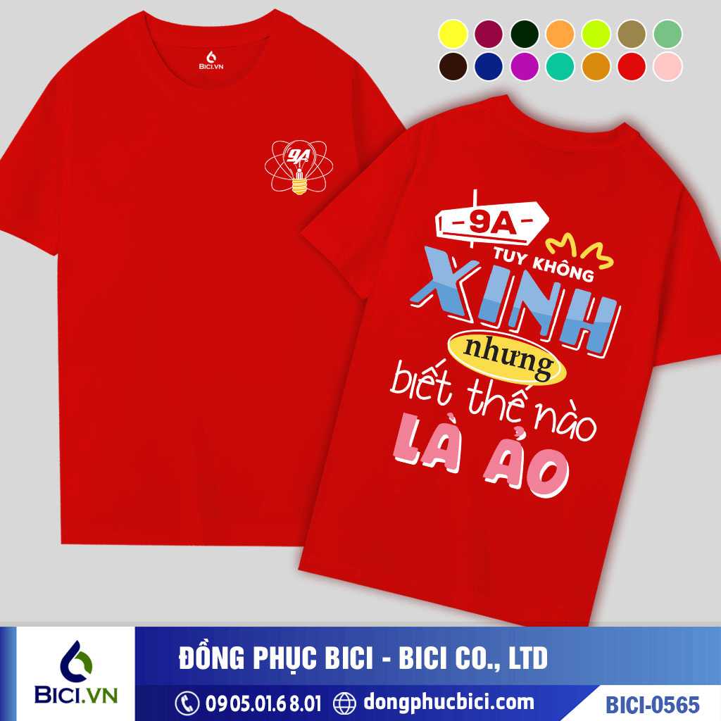 BICI-0565 - Áo Lớp Tuy Không Xinh Nhưng Biết Thế Nào Là Ảo Cực Chất