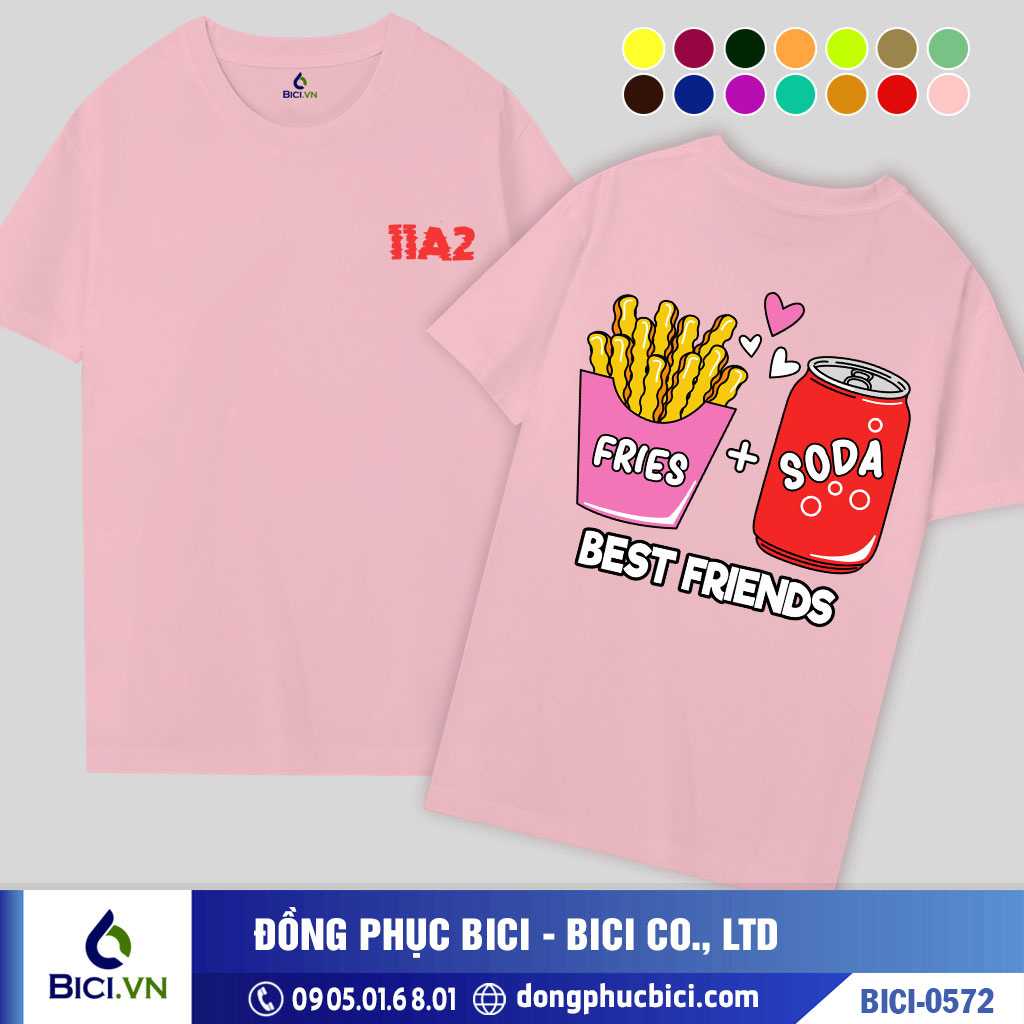 BICI-0572 - Áo Lớp Best Friends Cực Hot