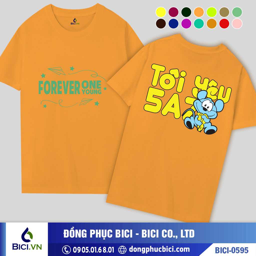 BICI-0595 - Áo Lớp Forever One Young Cực Cảm Động