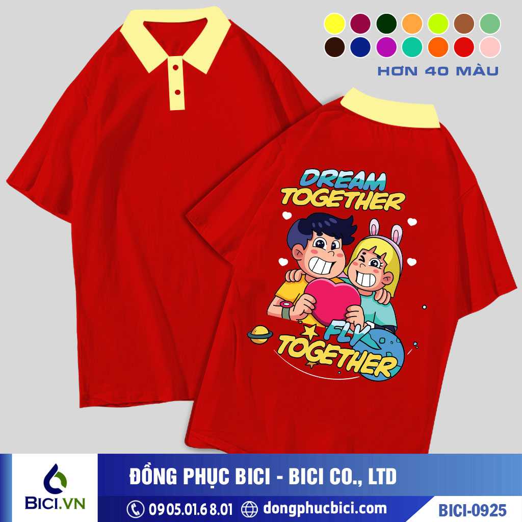 BICI-0925 - Áo Lớp Dream Together, Fly Together Cực Xịn