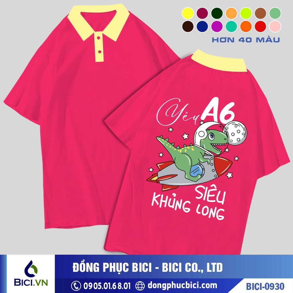 BICI-0930 - Áo Lớp Siêu Khủng Long Cực Xinh