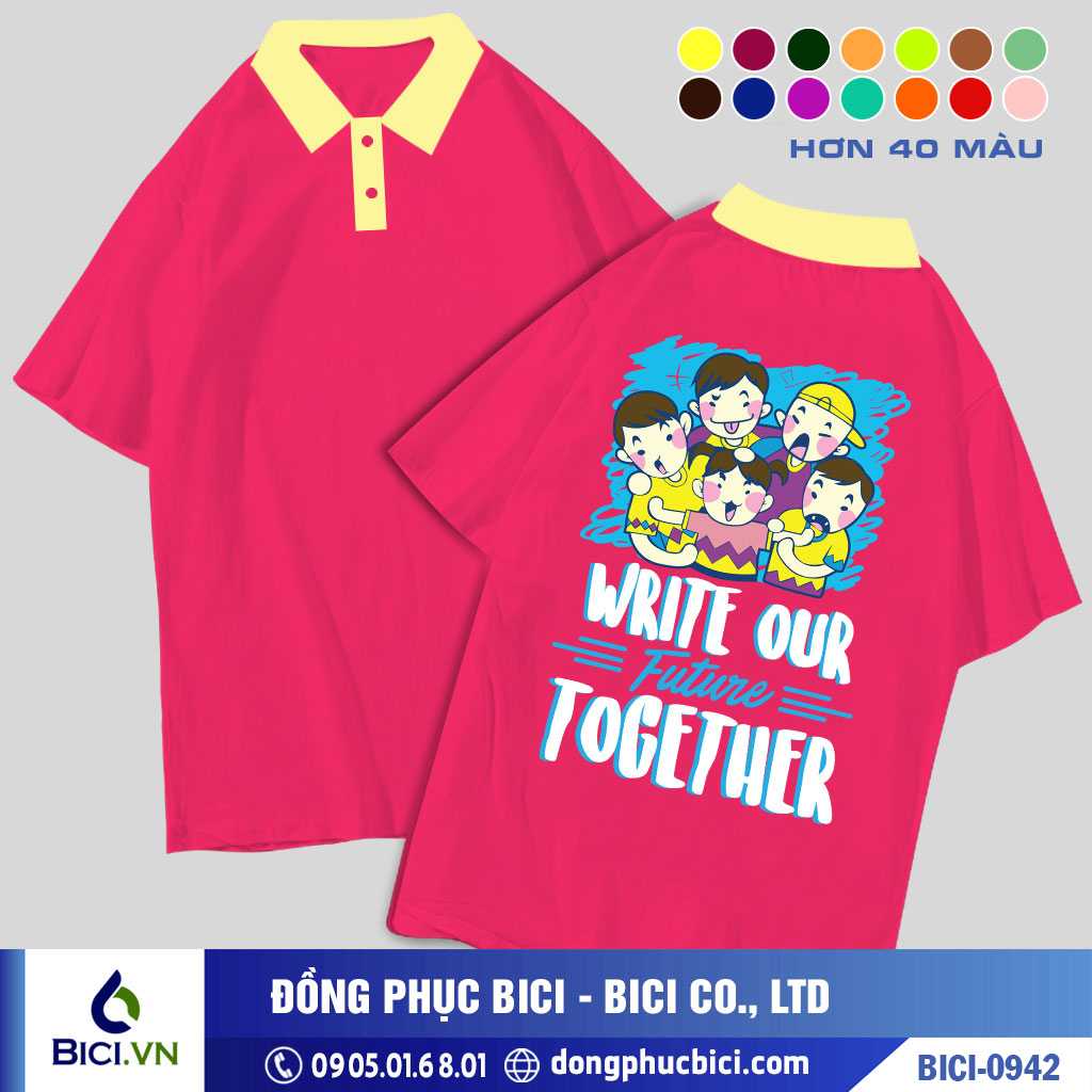 BICI-0942 - Áo Lớp Write Our Future Together Cực Ngầu