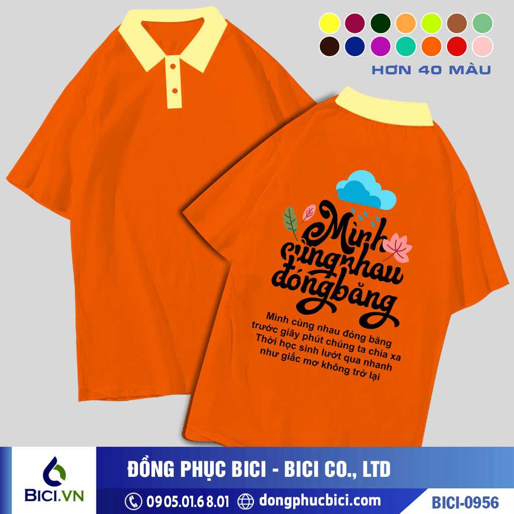 BICI-0956 - Áo Lớp Mình Cùng Nhau Đóng Băng Cực Xinh