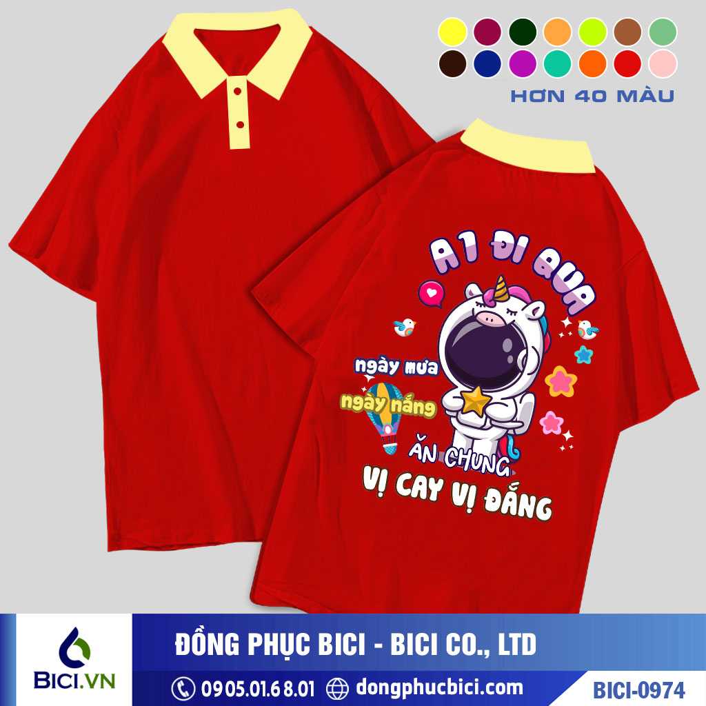 BICI-0974 - Áo Lớp Đi Qua Mưa Nắng Cực Ngầu