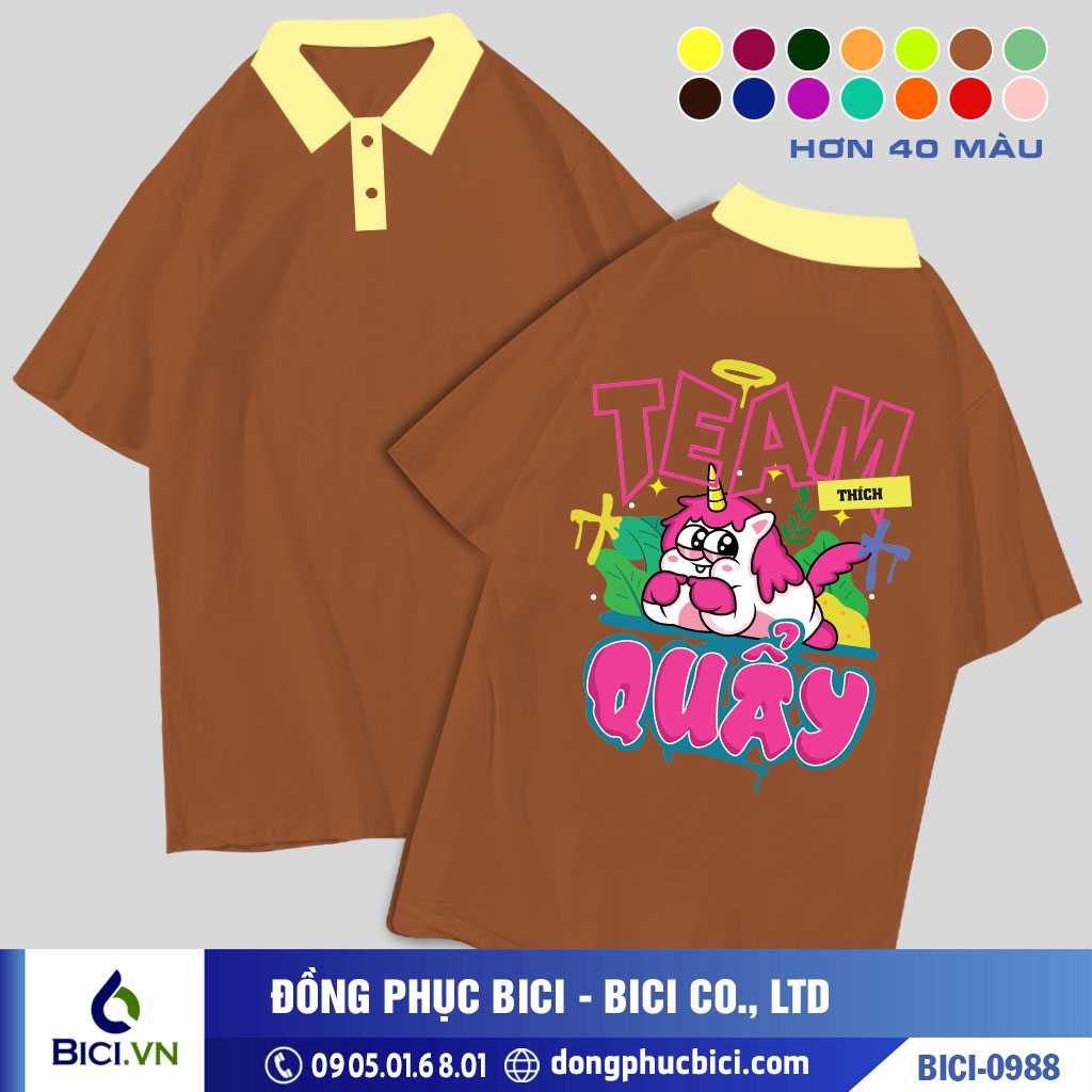 BICI-0988 - Áo Lớp Team Thích Quẩy Cực Hot