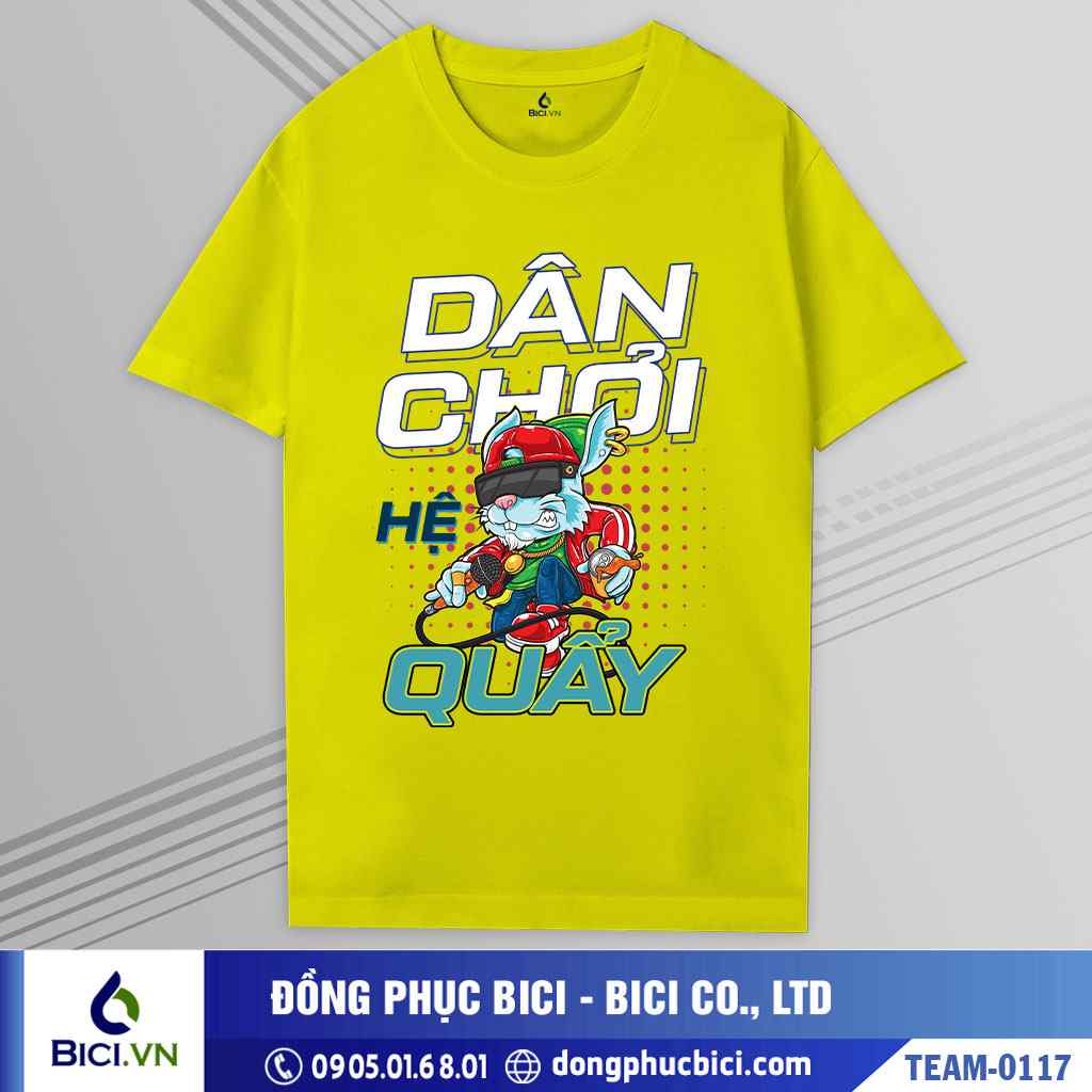 TEAM-0117 - Áo nhóm Dân chơi phong cách ấn tượng