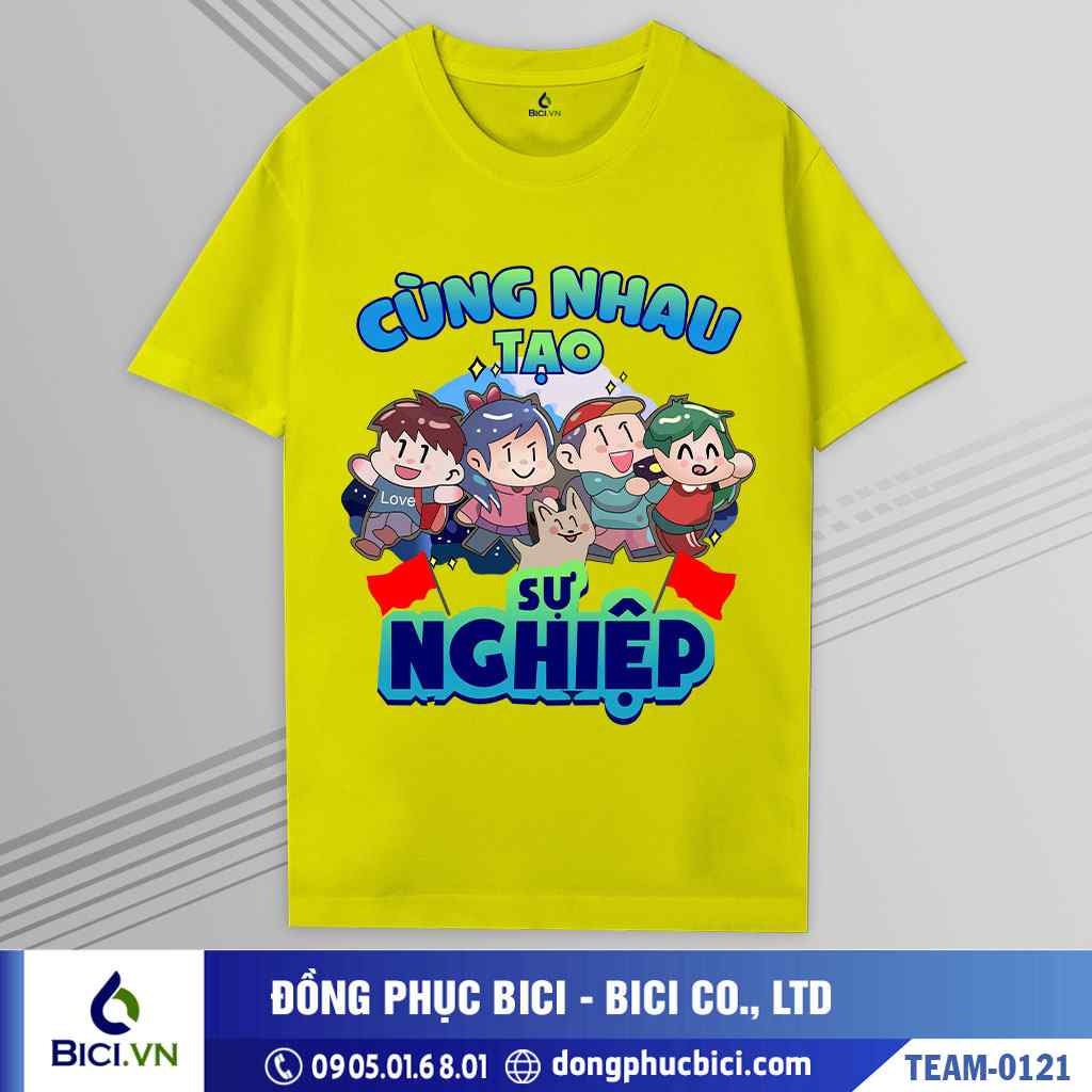 TEAM-0121 - Áo nhóm Cùng nhau tạo sự nghiệp cực trend