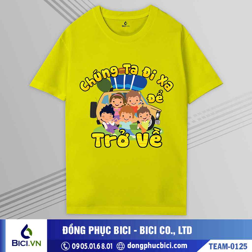 TEAM-0125 - Áo nhóm Đi Xa Để Trở Về cực bắt mắt